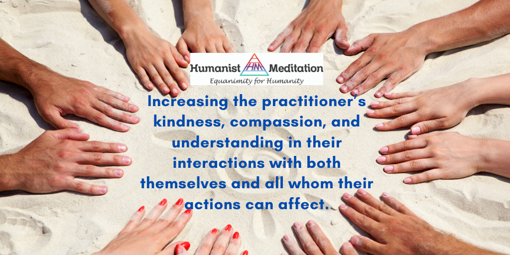 definition of humanist meditation.